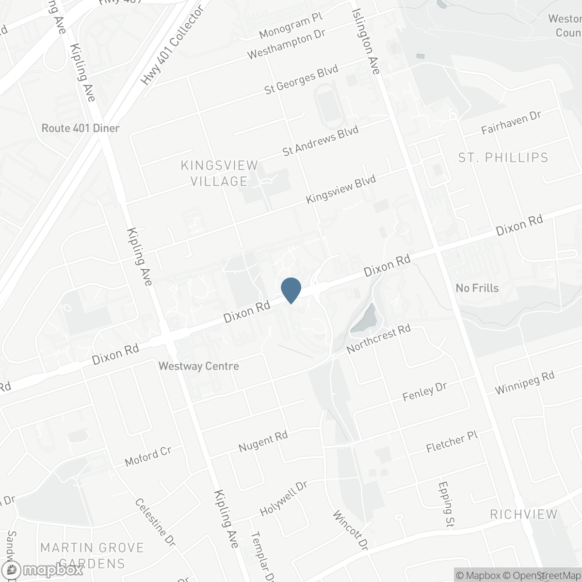 1903 - 330 DIXON ROAD, Toronto, Ontario M9R 1S9